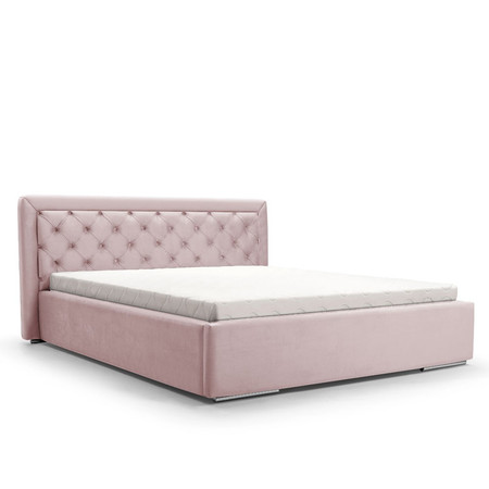 Madera ágy 160x200 cm Rózsaszín ID NÁBYTEK