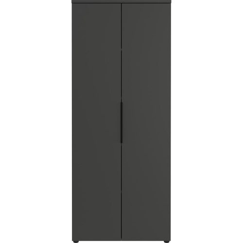 Antracitszürke ruhásszekrény 81x197 cm Mailand – Germania