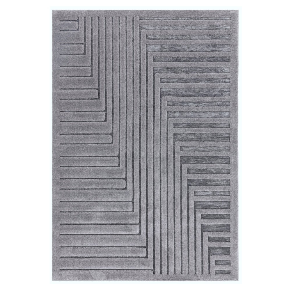 Antracitszürke szőnyeg 120x170 cm Valley – Asiatic Carpets