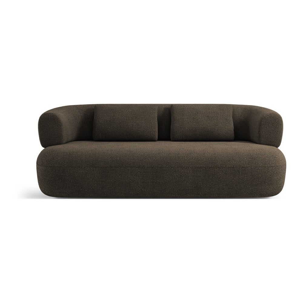 Barna buklé kanapé 178 cm Jenny – Micadoni Home