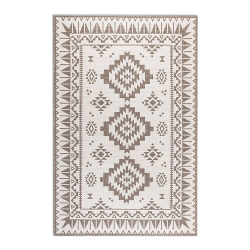 Barna-krémszínű kültéri szőnyeg 200x290 cm Gemini – Elle Decoration