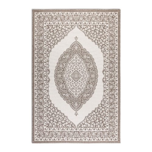 Barna-krémszínű kültéri szőnyeg 80x150 cm Gemini – Elle Decoration