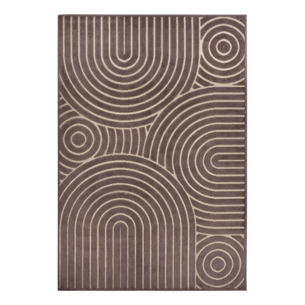Barna szőnyeg 200x285 cm Iconic Wave – Hanse Home