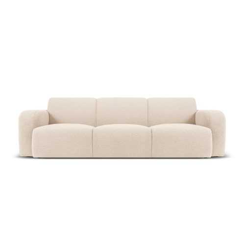 Bézs buklé kanapé 235 cm Molino – Micadoni Home