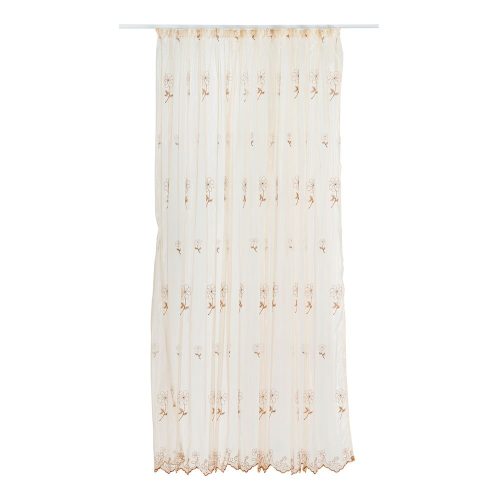 Bézs fényáteresztő függöny 140x245 cm Edith – Mendola Fabrics
