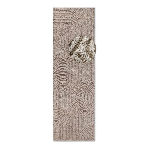 Bézs futószőnyeg 80x240 cm Chappe Beige – Elle Decoration