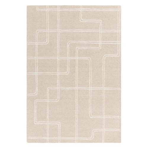 Bézs kézi szövésű gyapjú szőnyeg 160x230 cm Ada – Asiatic Carpets
