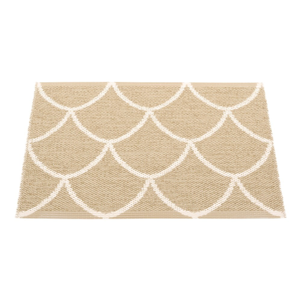 Bézs kültéri-beltéri szőnyeg 70x50 cm Kotte Sand – Pappelina