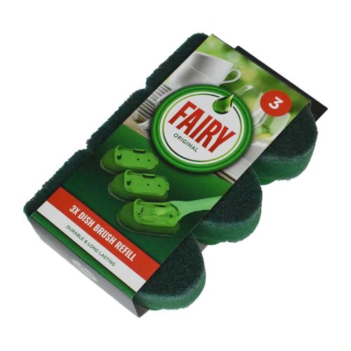 Csere szivacs szett mosogatókeféhez Fairy – Addis