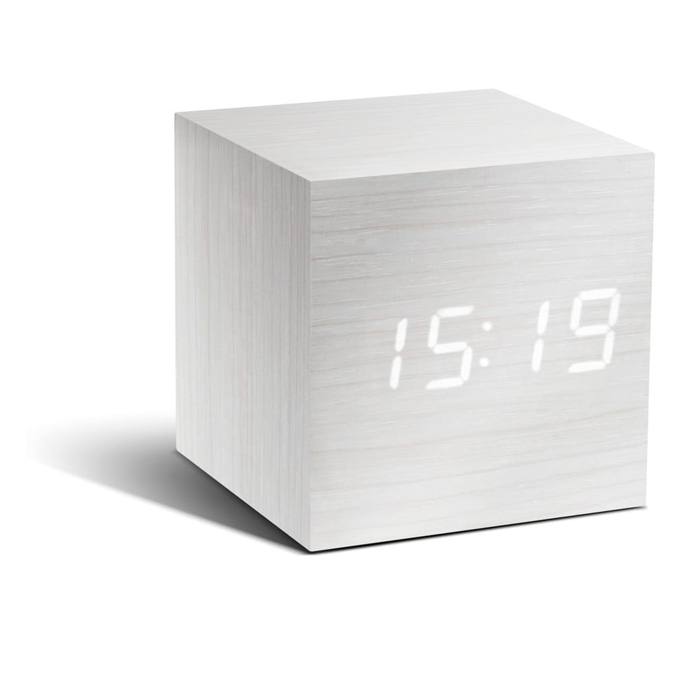 Digitális ébresztőóra Cube Click – Gingko
