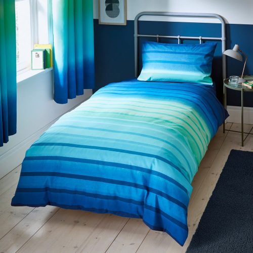 Egyszemélyes gyerek ágyneműhuzat 135x200 cm Ombre Stripe – Catherine Lansfield