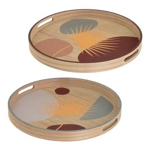 Fa tálca szett 2 db-os ø 40 cm – Casa Selección
