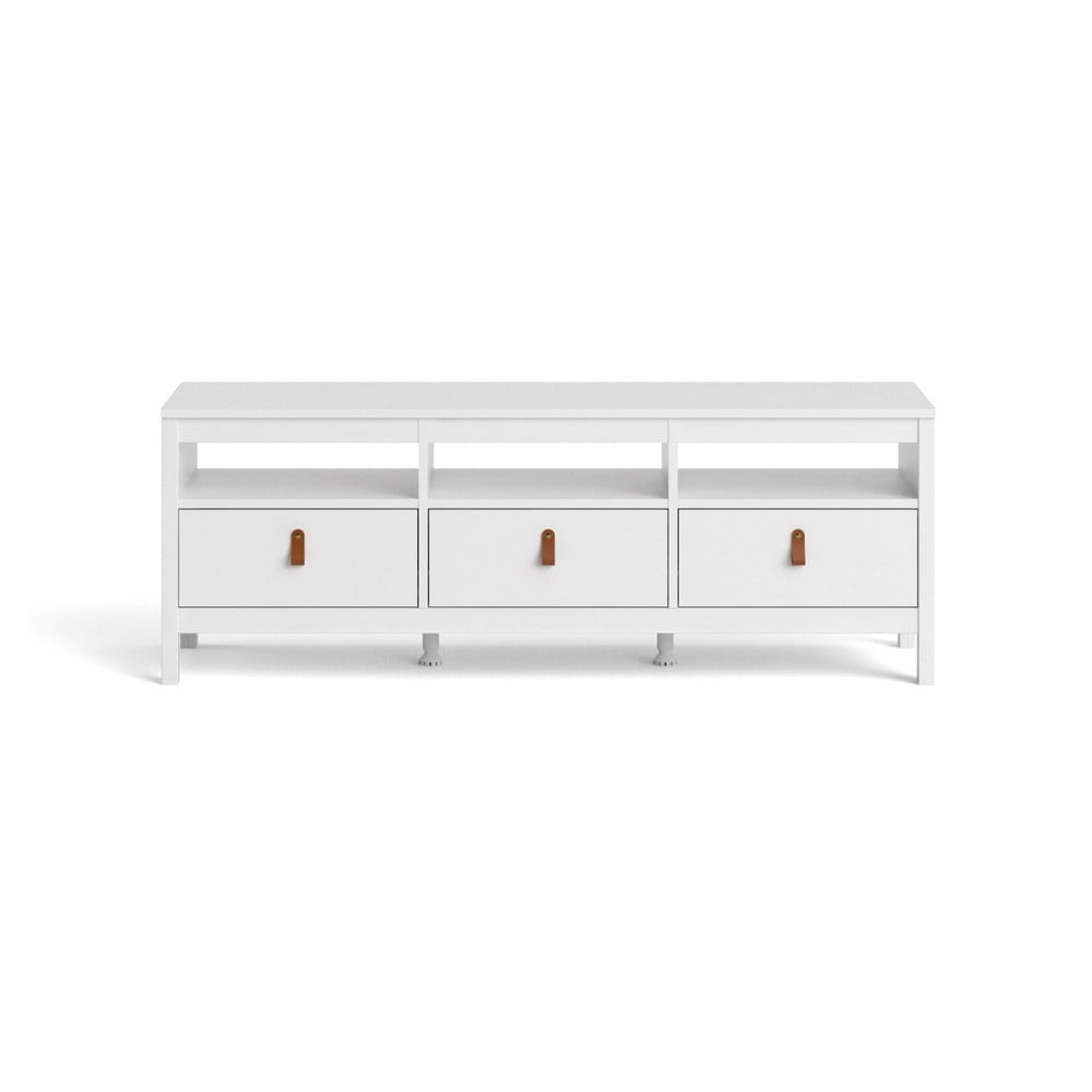 Fehér TV-állvány 151x54 cm Madrid – Tvilum