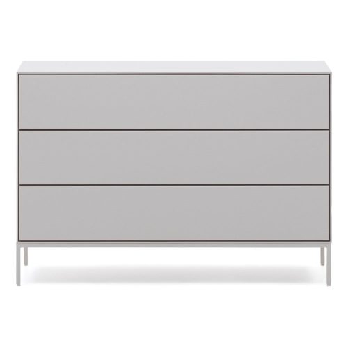 Fehér alacsony komód 110x75 cm Vedrana – Kave Home