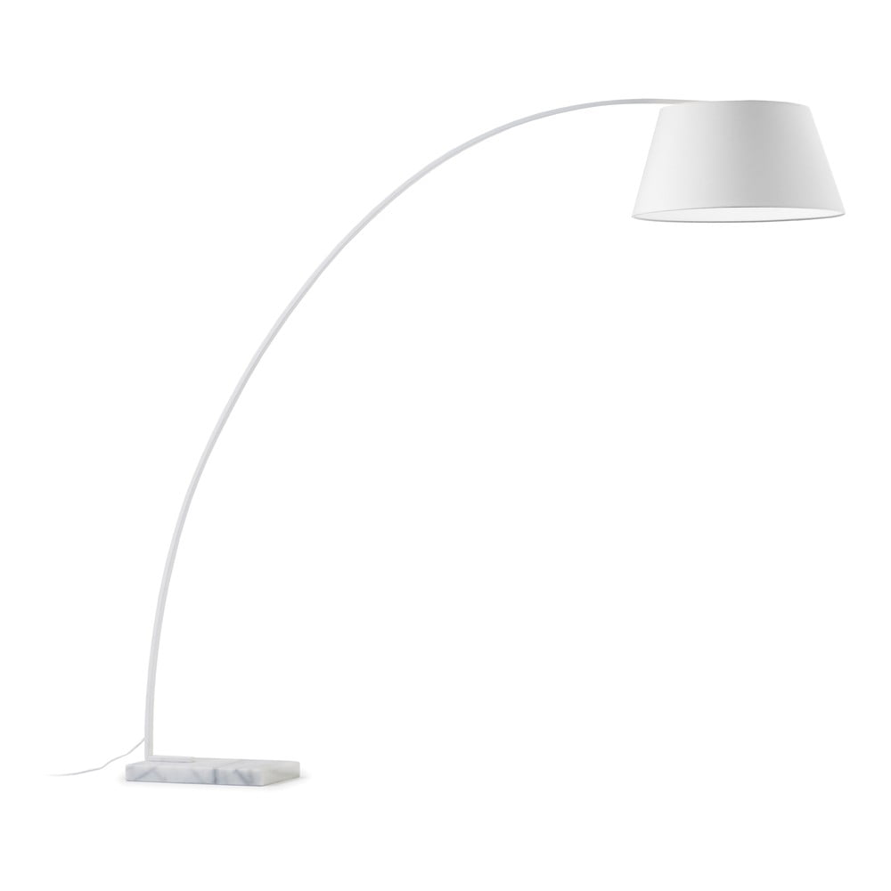 Fehér állólámpa textil búrával (magasság 210 cm) Juhe – Kave Home