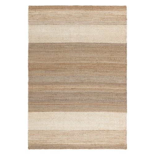 Fehér-bézs kétoldalas kézi szövésű juta szőnyeg 200x300 cm Cedar – Asiatic Carpets