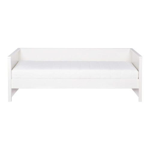Fehér egyszemélyes ágy 90x200 cm Nikki – WOOOD