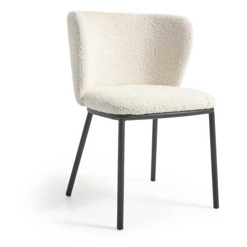 Fehér étkezőszék Ciselia – Kave Home