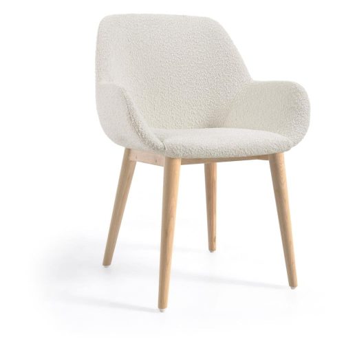 Fehér étkezőszék Konna – Kave Home