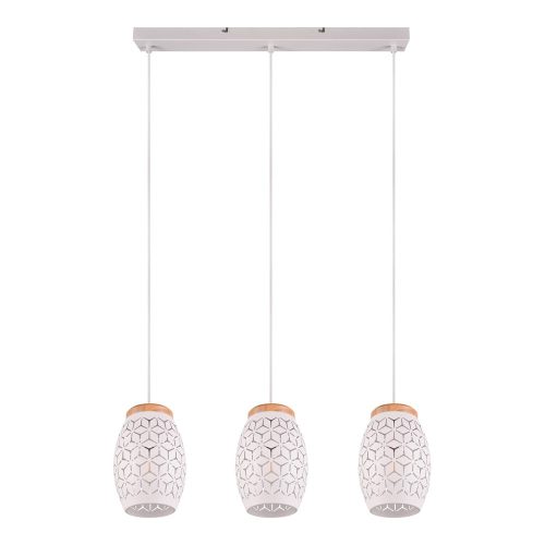Fehér függőlámpa ø 15 cm Bidar – Trio