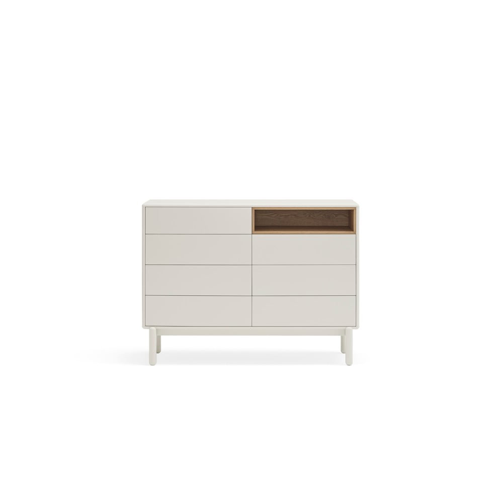 Fehér komód 120x90x40 cm Corvo – Teulat