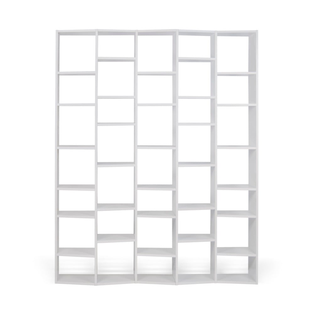Fehér könyvespolc 182x224 cm Valsa – TemaHome