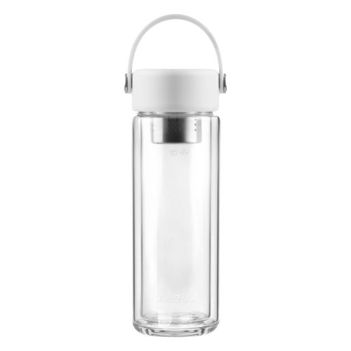 Fehér üveg ivópalack 350 ml Fuori – Vialli Design