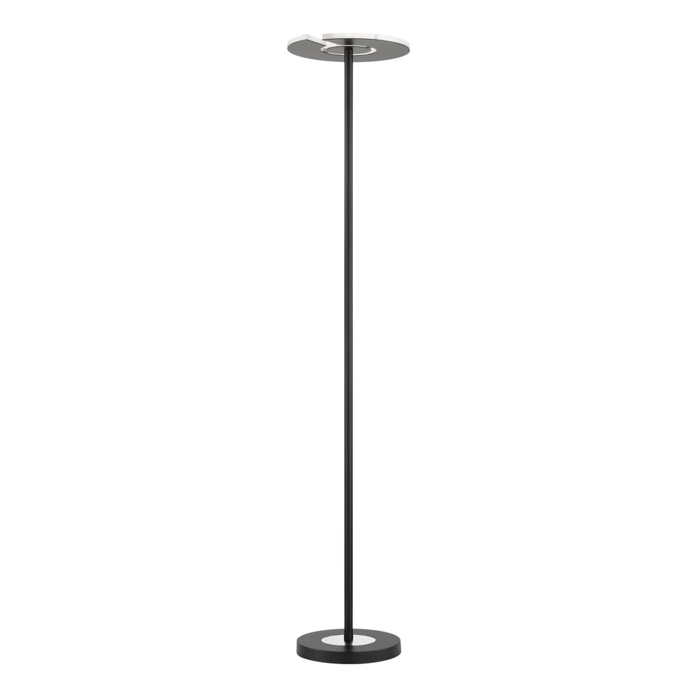 Fekete LED dimmelhető állólámpa üveg búrával (magasság 180 cm) Dent – Fischer & Honsel