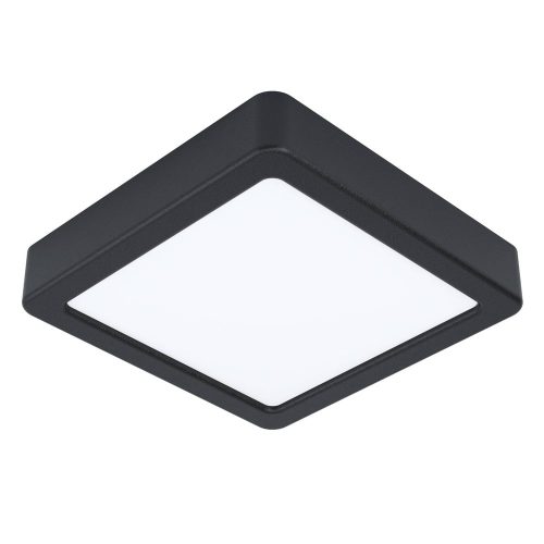 Fekete LED mennyezeti lámpa 16x16 cm FUEVA 5 – EGLO