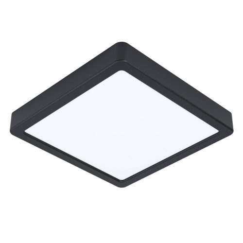 Fekete LED mennyezeti lámpa 21x21 cm FUEVA 5 – EGLO