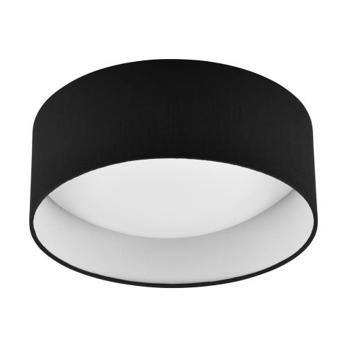 Fekete LED mennyezeti lámpa ø 30 cm Locarno – Trio