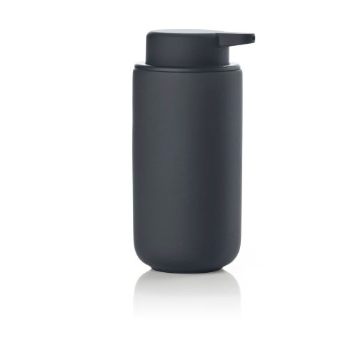 Fekete agyagkerámia szappanadagoló 450 ml Ume – Zone