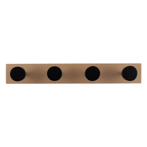 Fekete borovi fenyő fali fogas  Knobs – PT LIVING