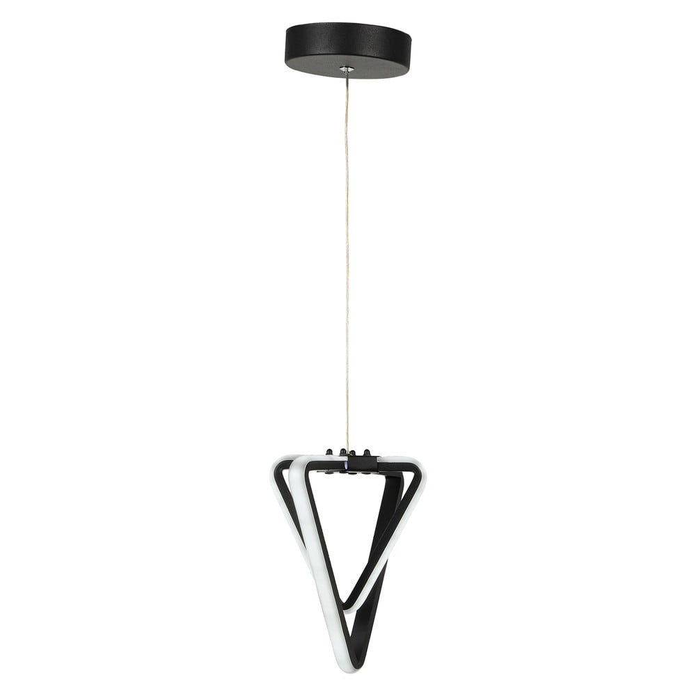 Fekete fém LED függőlámpa ø 20 cm Baris – Squid Lighting