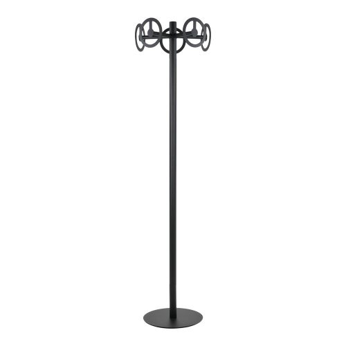 Fekete fém fogas Circle – Spinder Design