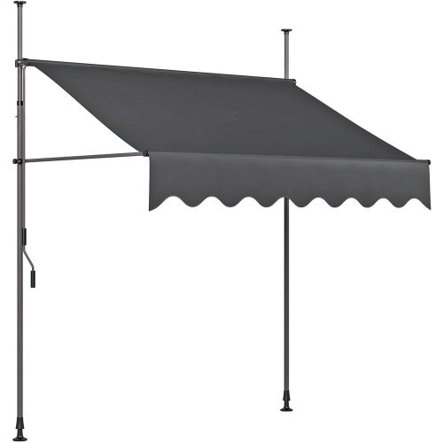 Fekete napellenző 120x300 cm – Garden Pleasure