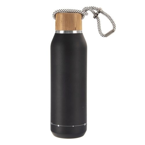 Fekete termosz 600 ml – Orion