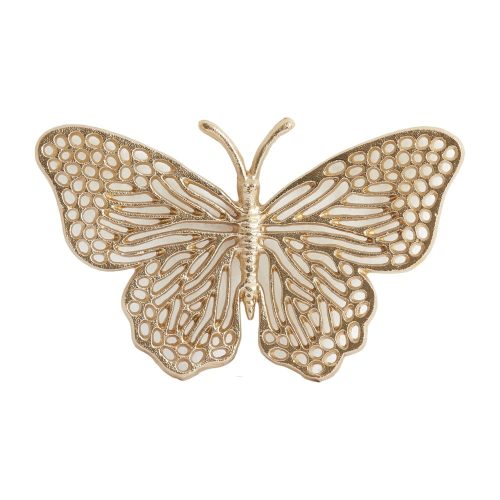 Fém fali dekoráció 26x16 cm Butterfly – Light & Living