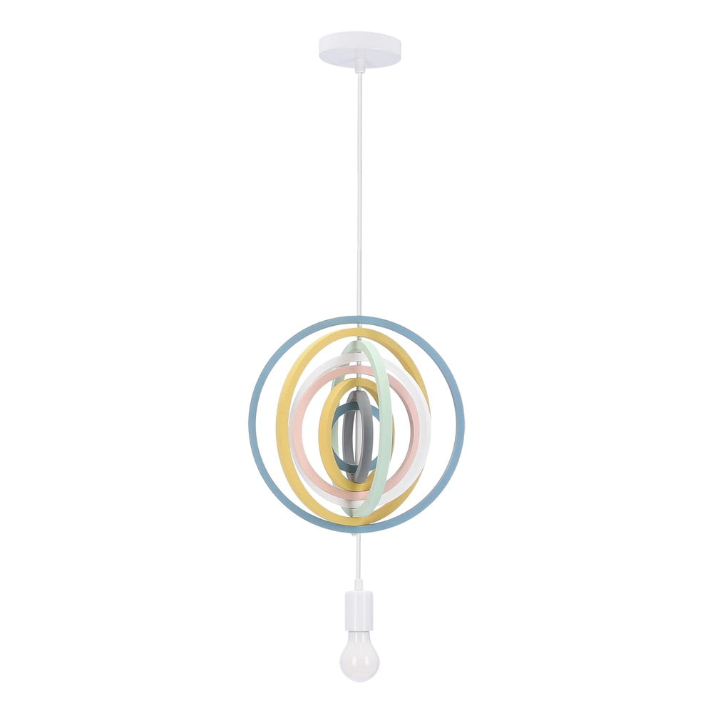 Függőlámpa textil búrával Single – Candellux Lighting