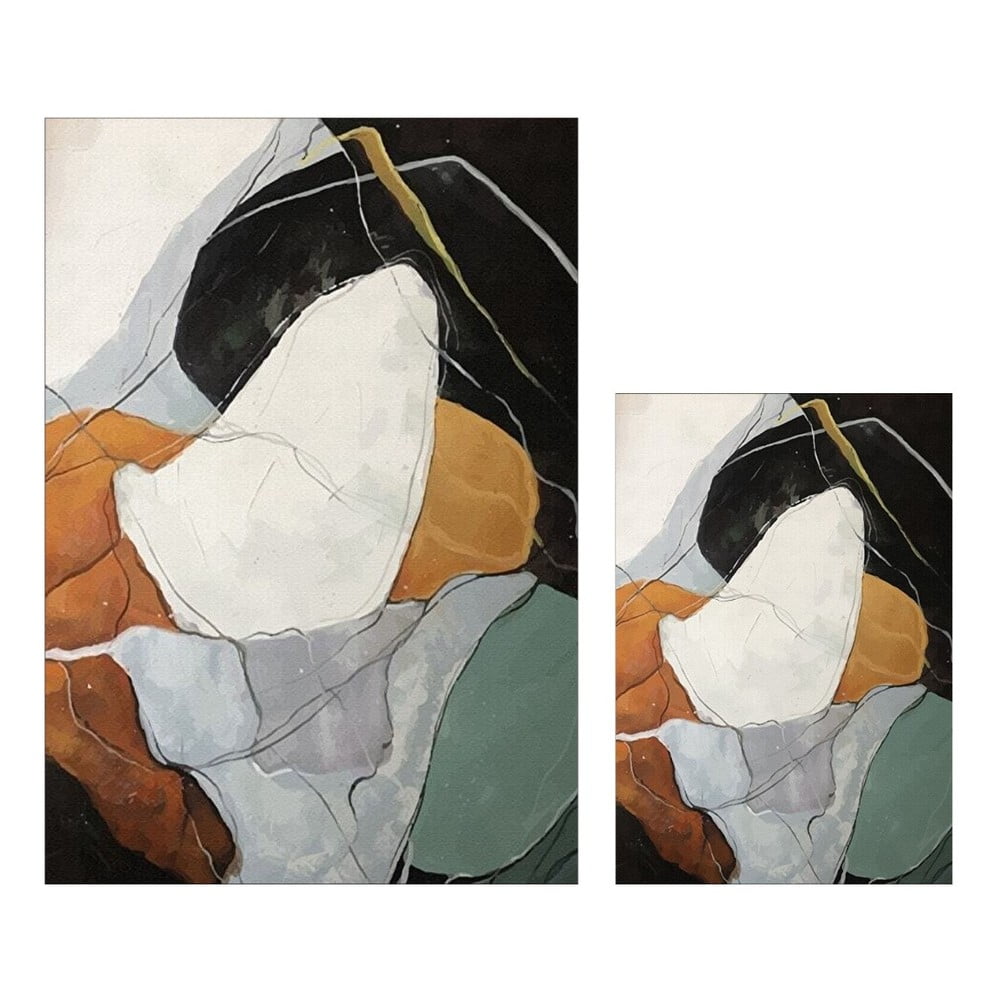 Fürdőszobai kilépő szett 2 db-os 60x100 cm Post Modern Art – Mila Home
