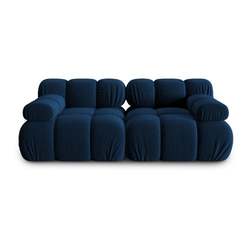 Kék bársony kanapé 188 cm Bellis – Micadoni Home