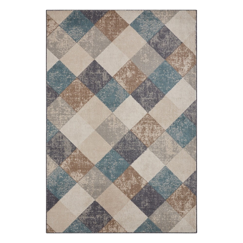 Kék-bézs szőnyeg 160x235 cm Terrain – Hanse Home