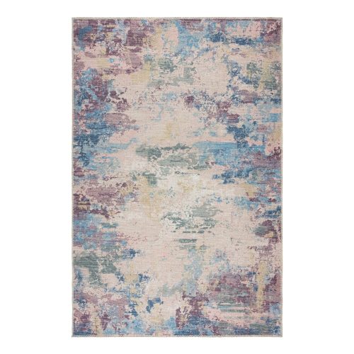 Kék-lila mosható szőnyeg újrahasznosított szálkeverékből 200x290 cm Reid – Flair Rugs
