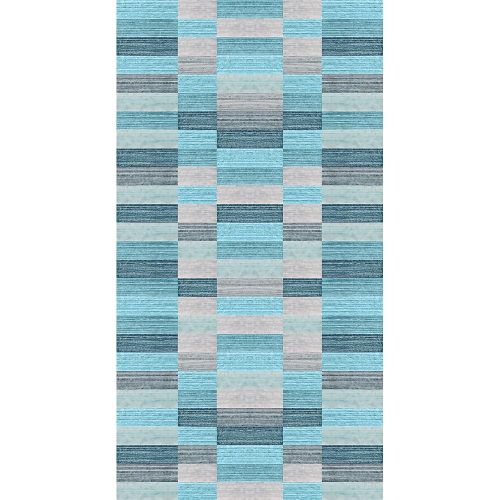 Kék mosható szőnyeg 50x80 cm Hali – Vitaus