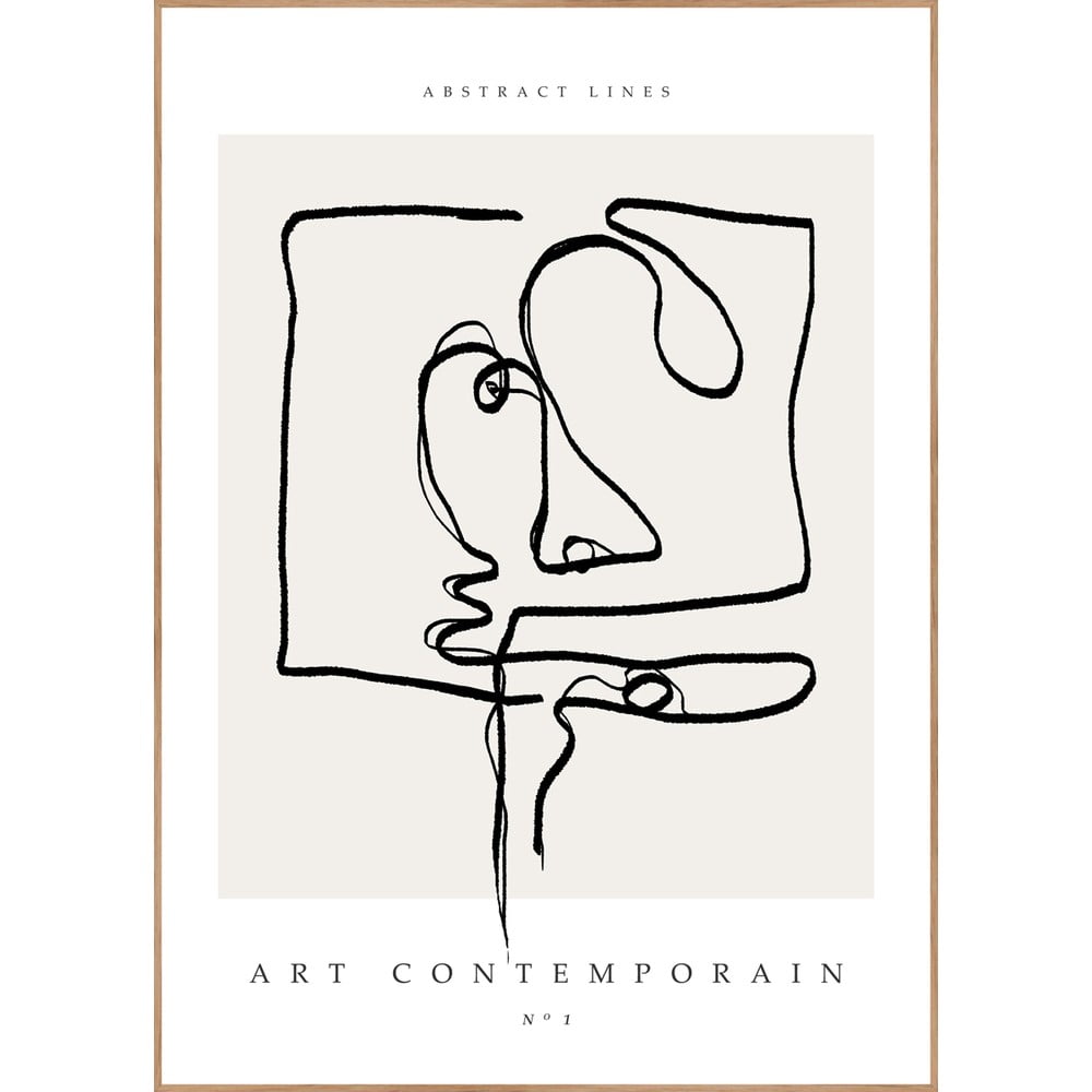 Kép 30x40 cm Art Contemporain – Malerifabrikken