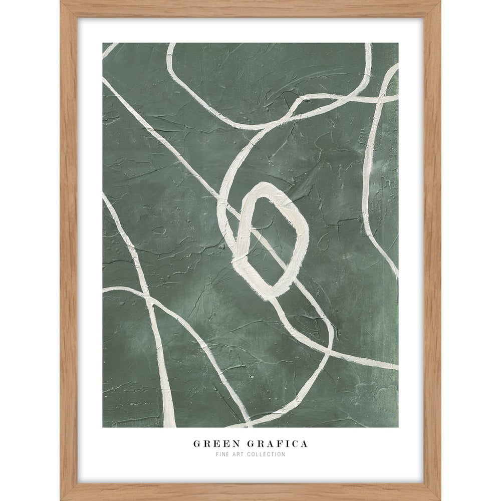 Kép 32x42 cm Green Grafica   – Malerifabrikken