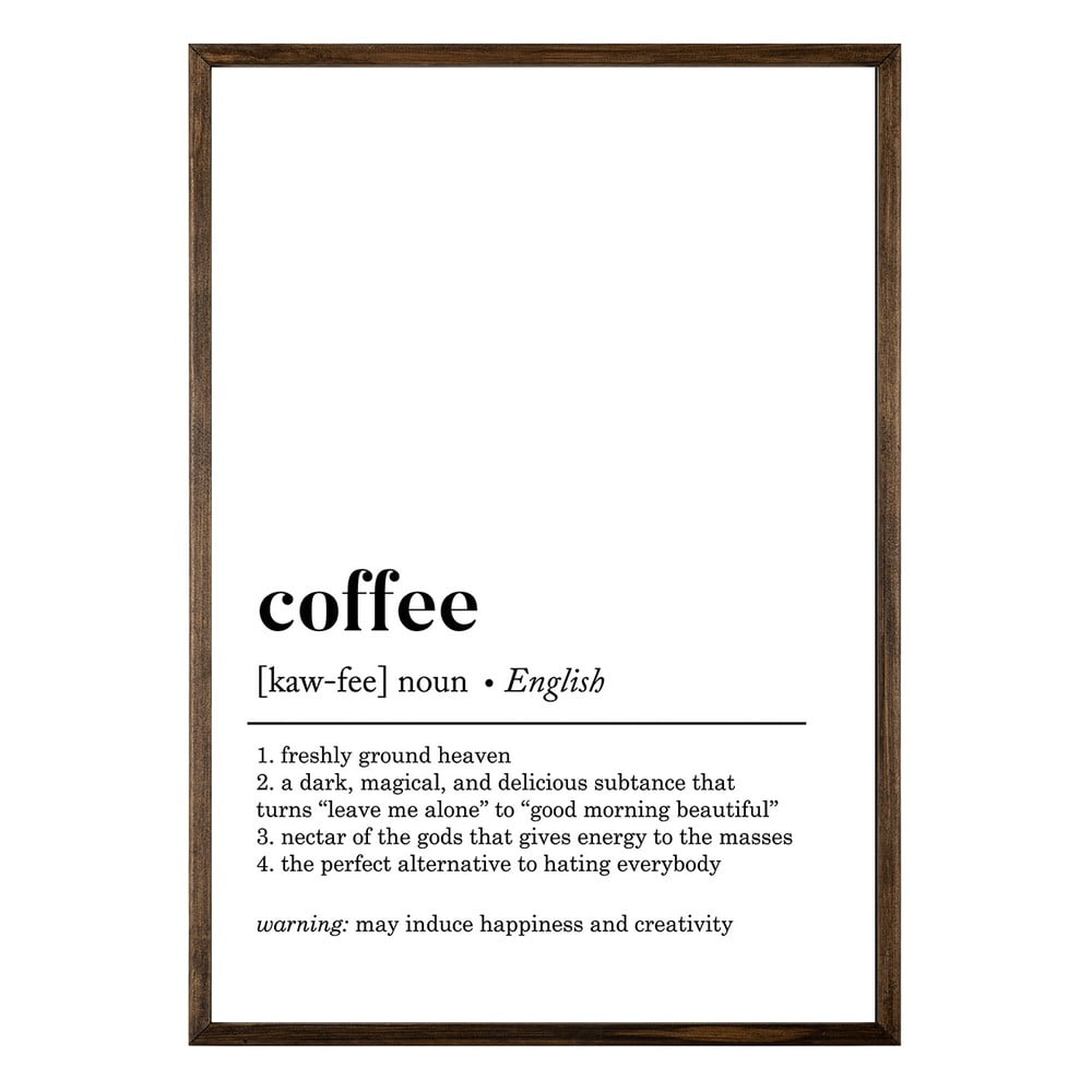 Kép 50x70 cm Coffee – Wallity