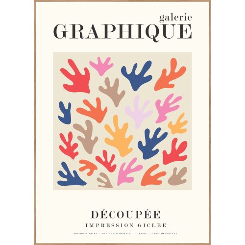 Kép 51x71 cm Graphique 12   – Malerifabrikken