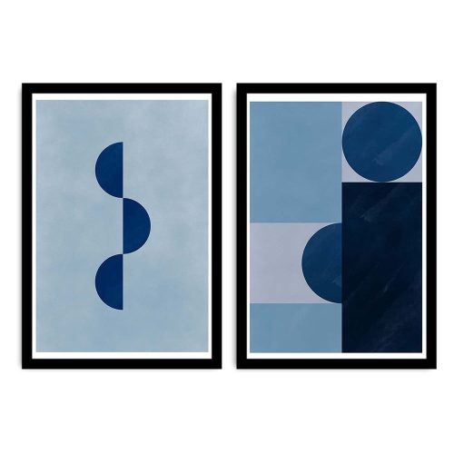 Kép szett 2 db-os 36x51 cm Shapes – Wallity