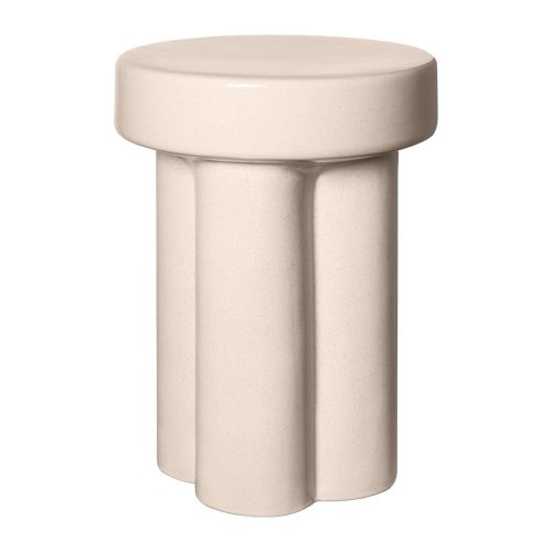 Kerámia kerek tárolóasztal ø 33 cm Toru – Blomus